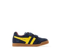 GOLA Zapatillas Harrier Velcro. Color Azul/Amarillo