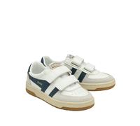 GOLA Zapatillas Hawk Strap. Color blanco/azul oscuro