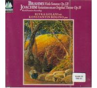Golani/Bogino - Brahms/Joachim:Viola Sonatas/Variatns