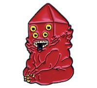 GOLB Cosmic Entity Embodiment of Chaos and Disorder Come Along With Me Adventure Time Jake Finn Cartoon Animated TV Show 3.6 cm Pin Badge, 1.4 Inches, Esmalte, Esmalte