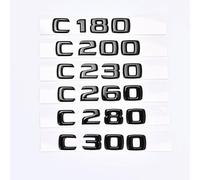 GOLCD 1 Pegatina con Letras de Desplazamiento para Coche, para el Logotipo de Benz C180 C200 C230 C260 C280 C300