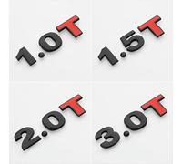 GOLCD 1 Pegatina de Letras metálicas para el Maletero del Coche, Emblema de la Cola, Pegatina de Desplazamiento.