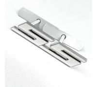 GOLCD 1 Pieza de Emblema de Metal con Letras, Insignia Adhesiva para Coche, Emblema para Parrilla Delantera, calcomanía para Maletero Trasero, Insignia para Guardabarros.