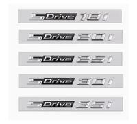GOLCD 1 Pieza de Emblema para Guardabarros Trasero de Coche, Letras, Insignia, Pegatina para SDrive 20i, 25i, 28i, 30i, 35i, 40i, 50i, 20d, 30d, 35d, 40d, 50d