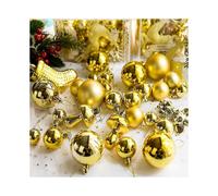 (Gold) 30pcs Merry Christmas Tree Ornaments Baubles Festival Xmas Party Decor NIUNIU