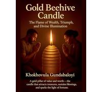 Gold Beehive Candle: The Flame of Wealth, Triumph, and Divine Illumination