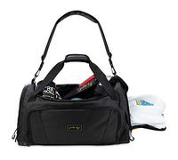 Gold BJJ Bolsa de Lona Jiu Jitsu, Bolsillo Impermeable para gi sudoroso, Camiseta de protección o Zapatos, la Bolsa de Lona Equipo de Artes Marciales, Boxeo, Artes Marciales Mixtas y más