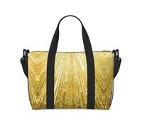 Gold Bling - Bolsas de viaje para mujer, duraderas, para viajes, gimnasio, viajes nocturnos