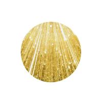 Gold Bling Printing - 10 hojas aromáticas para ambientador de coche, accesorios para colgar en el coche con cuerdas para decoración