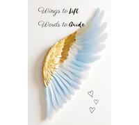 Gold & Blue Angel Notebook: Hardcover Journal with Inspirational Design: Perfect for Creative Writing, Personal Growth, and Meaningful Notes