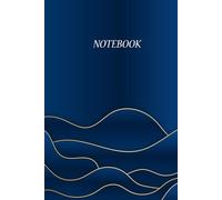 Gold & Blue Hardcover Notebook: A Luxurious 100-Page Journal for Writing, Note-Taking, and Creativity - Elegant Design, Premium Quality, and Perfect ... Hardbound Notebook with 100 Lined Pages