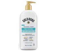 Gold Bond Pure Moisture Lotion, 14 oz, loción diaria ultra ligera para el cuerpo y la cara