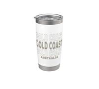 Gold Coast Australia vintage Vaso térmico de acero inoxidable de doble pared