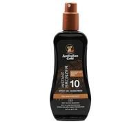 Australian Gold Sunscreen Spf10 Spray Gel With Instant Bronzer Color Marron 237 Ml