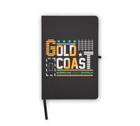 Gold Coast Travel Australia - Cuaderno de viaje, páginas en blanco, cubierta de piel sintética, planificador, diario, cuaderno de trabajo
