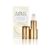 GOLD COLLAGEN® Lip Volumiser - Voluminizador Labios Tratamiento Antiedad con Aceite de Coco y de Ricino, Vitamina E, Balsamo Labios con Colágeno Marino Hidrolizado, Lip Oil Hidratante Efecto Nacarado