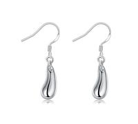 Gold de Oro de 14k Pendientes Colgantes para Mujeres, Pendientes colgados de Agua Pulida para Mujeres de Oro