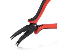 GOLD DEER Alicates de abrazadera de enlace de bola de 5 pulgadas Micro RC para coche, alicates de bola de punta curvada, herramienta de reparación de avión, helicóptero RC para vehículos RC,