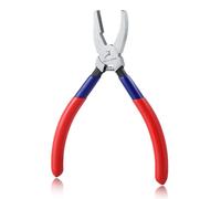 GOLD DEER Alicates para romper vidrio de 6 pulgadas, alicates de Grozer, alicates de vidrio para triturar mandíbulas curvadas, alicates de corte de vidrio, alicates multiusos, herramienta de rotura de