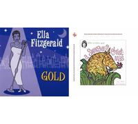 Gold - Ella Wishes You A Swinging Christmas - Ella Fitzgerald Greatest Christmas Hits Album Bundling