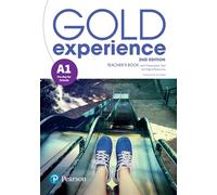 GOLD EXPERIENCE 2ND EDITION A1 TEACHER'S BOOK WITH ONLINE PR (SIN COLECCION)