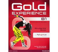 GOLD EXPERIENCE B1 STUDENTS' BOOK WITH DVD-ROM/MYLAB PACK