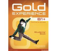 GOLD EXPERIENCE B1+ STUDENTS' BOOK WITH DVD-ROM PACK