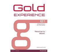 Gold Experience B1 Teacher's Book