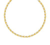 Gold for Women Hollow Chain Necklaces 45CM, Stainless Steel, No Gemstone
