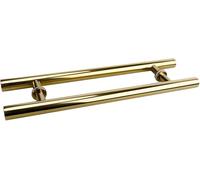 Gold Handle for Glass/Wood Door, Stainless Steel Interior & Exterior Gate Push Pull Door Handle, 1.6ft/2ft/2.6ft/3.3ft/4ft/5ft(50cm/20in)