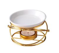 Gold Home - Difusores de fragancias para aromaterapia, calentadores de aceite que mejoran la elegancia y la comodidad para múltiples dispensadores de aromas eficientes de aceites esenciales