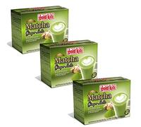Gold Kili Instant Matcha Green Tea Ginger Latte (paquete de 3) 30 paquetes de Gold Kili