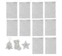 Gold Leaf Sheets, 10 Pieces Aluminum Foil Golden Sheet, Gilding Gold Paper, Decorative Foil Sheets Crafting Leaf Foiil DIY Art Nail Decoration Floral Design Paper For Home Classroom School