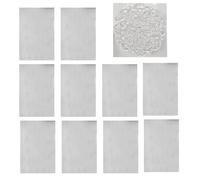 Gold Leaf Sheets - 10pcs Aluminum Foil Golden Sheet Gilding Gold Paper 30x40CM Embossed Craft Foil For DIY Art Painting Carving Framing Decoration