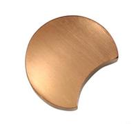 Gold Moon - Soporte de metal para palillos, cuchara semicircular, soporte para decoración de mesa, uso con cocina asiática y entornos de comedor modernos (dorado)