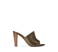 Gold Mulé Adela de piel de becerro de 95 mm EU 37