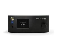 Gold Note IS-10 negro - Amplificador integrado estéreo de estado sólido, Tidal, Qobuz, Deezer, Spotify, Roon Ready