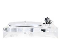 Gold Note Valore 425 Plus acrílico con brazo B-5 Entrenamiento Correa Velocidad de reproducción de vinilos Discos de vinilo, Discos de 45 RPM - Tocadiscos de alta fidelidad