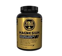 Gold Nutrition - Magnesio 600 mg - Gliscinato y Óxido - Máxima absorción - 60 cápsulas