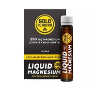 Gold Nutrition Magnesio Líquido 10x25ml