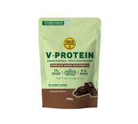 Gold Nutrition Proteína vegana V-Proteína Mezcla de guisante y arroz Chocolate 720 g