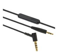 Gold Plated 1.5m Replacement Audio Cable Lead for BOSE OE2/OE2i/QuietComfort 25/QC25 (On-Ear) HEADPHONES IN-LINE REMOTE & MICROPHONE Compatible with iPhone