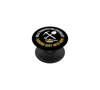 Gold Prospecting Specialist Funny Mining PopSockets PopGrip Adhesivo