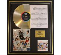 GOLD RECORD Beach Boys/CD Disco DE Oro, Song Sheet & Photo Display/LTD. Edición/carbón/álbum, Todas Las sábanas de Verano largas/de canción, me Encargo