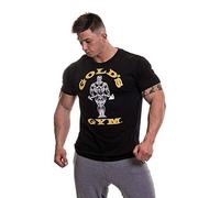 Gold´s Gym Ggts002 Camiseta, Hombre, Negro, Large