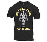 Gold´s Gym Ggts002 Camiseta, Hombre, Negro, Large