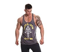 Gold´s Gym GGVST-003 Muscle Joe - Camiseta musculación para Hombre, Color Gris Medio, Talla M