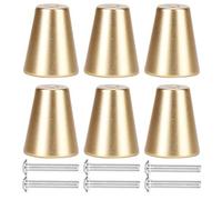 Gold Space aluminio elegante cajón manija conjunto armario TV latón cepillado manija moderna piezas de repuesto cajón tirar 6 (manija de la puerta del armario