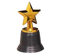 Gold Star Trophy - Personalizado a la Excelencia Infantil, Personalizable a la Excelencia Infantil | de recompensa con Acabado Dorado grabable, de de reconocimiento