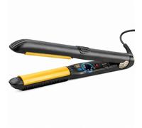Gold Styler Volume Round Plancha de Pelo Profesional - Placas Curvadas de Cerámica - Temperatura Regulable 120 °C - 230 °C - Cable 360° - Alisa, Ondula y Da Volumen